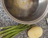 Foto del paso 1 de la receta: Sopa crema de espárragos y papa vegan