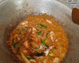 Foto langkah ke 6 dari resep Cumi Asin Balado Cabe ijo.