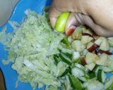 A picture of step 3 of Chinese cabbage salad.