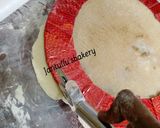A picture of step 5 of Naan/shawarma Bread.