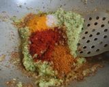 A picture of step 3 of Quick baingan curry.