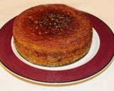 A picture of step 6 of Upside down orange cake.