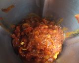 A picture of step 3 of Rajma Masala.