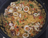Foto del paso 4 de la receta: Arroz con marisco