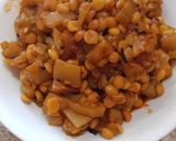 A picture of step 6 of Bottle gourd sabzi.