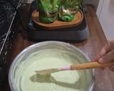 Foto langkah ke 3 dari resep Matcha Iceberg Cheese Cake.