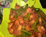 Foto langkah ke 8 dari resep Udang buncis balado.