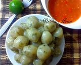 Foto langkah ke 7 dari resep Cilok Kenyal isi Telur No MSG.