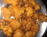 फूल गोभी पकौडे रेसिपी चरण 3 फोटो