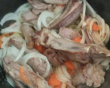 Foto del paso 2 de la receta: Costillas de cordero en salsa de almendras🐏