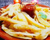 A picture of step 8 of French fries.