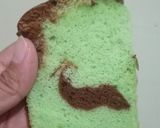 Foto langkah ke 8 dari resep Chiffon pandan coklat.