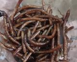 A picture of step 4 of Chocolate pasta nest.