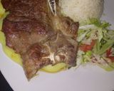 Foto del paso 4 de la receta: Bistekc lo de cerdo al limón con arroz