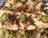 Foto del paso 9 de la receta: Filete de tilapia con col escalfada. 100% libre de grasa