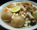 Foto langkah ke 4 dari resep Cilok Kuah Goang Pedas.