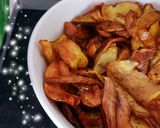 Une image de l'étape 3 de Chips anti Gaspi épluchures de pommes de terre cuisson #airfryer.
