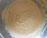 A picture of step 1 of Pakoda kadhi.