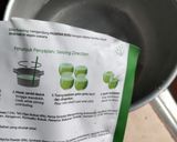 Foto langkah ke 1 dari resep Es Matcha Cincau (matcha cincau).