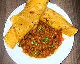 A picture of step 8 of Chapati.