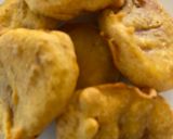 A picture of step 6 of Khambhati dabda bhajia.