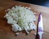 A picture of step 2 of Spanish Omelette.