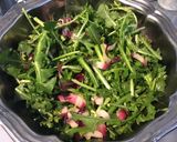 Une image de l'étape 6 de Salade de pissenlit et endive rouge aux herbes fraîches.