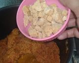 A picture of step 3 of Gajar Halwa.