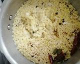 A picture of step 5 of Ven Pongal (katte pongali).