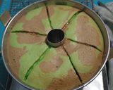Foto langkah ke 7 dari resep Pandan Milo Chiffon Cake.