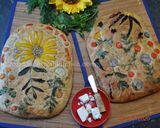 A picture of step 6 of No Knead Gardenscape Bread.