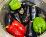 صورة لخطوة 3 من وصفة محشي باذنجان 🍆 بالارز المصري واللحمه المفرومه