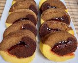 Foto langkah ke 6 dari resep Roll Cake 3 Warna (Bolgul Mocca).