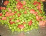 A picture of step 2 of Fiery Thai pasta salad.