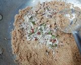 A picture of step 3 of Sooji ka Halwa.