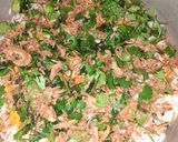 A picture of step 8 of Masoor Pulao.