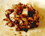 Foto del paso 5 de la receta: Hígado de Conejo encebollado sobre Champiñón Portobello