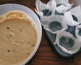 A picture of step 2 of Chocolate chips Cupcakes.