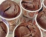 Gambar langkah 3 resipi Kek Coklat Cawan Mama!.