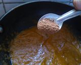 A picture of step 6 of Spicy egg sunrise.