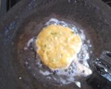 A picture of step 8 of Bun kabab food street style.