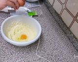 Foto del paso 1 de la receta: Bizcocho marmoleado con un solo huevo ☝🥚😃