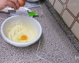 Foto del paso 1 de la receta: Bizcocho marmoleado con un solo huevo ☝🥚😃