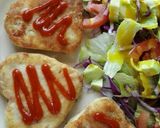 Foto del paso 4 de la receta: Tortitas de papa 💜