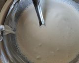 A picture of step 1 of Dahi Bhalla.