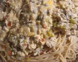 A picture of step 9 of VashBake Chicken Spaghetti.