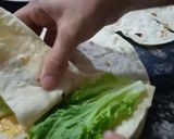A picture of step 6 of Zinger tortilla Wraps.