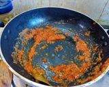A picture of step 3 of Omlette Curry.