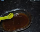 A picture of step 1 of No bake cookies with smarties.