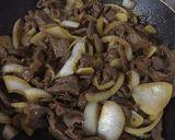 Foto langkah ke 4 dari resep Beef teriyaki.